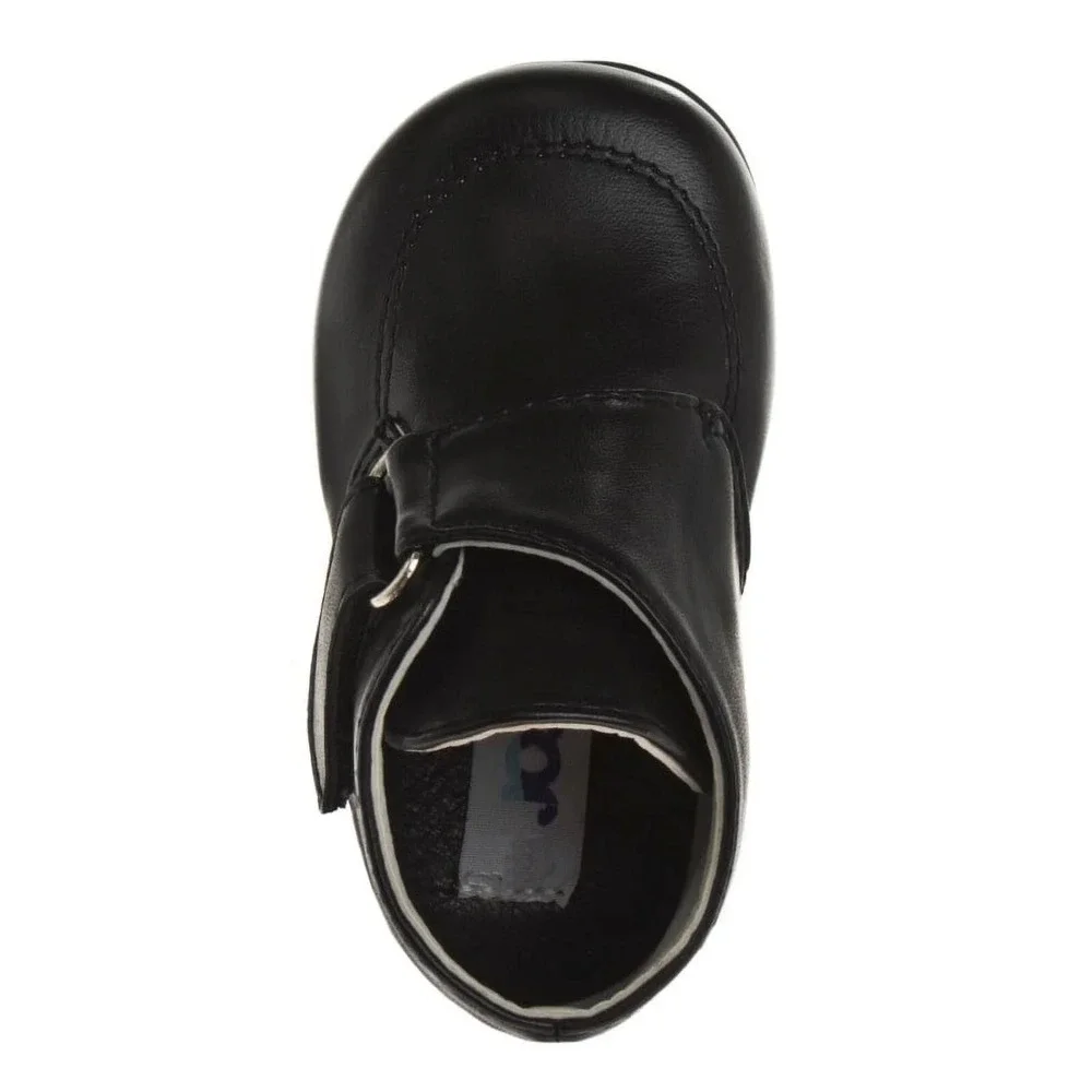 Josmo Boy's Baby Toddler Strap Dress Walking Shoes - Black - Size 5 - NWT